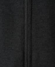 KHCAD20069 a.v.v MEN(アー・ヴェ・ヴェ) 【洗濯機で洗える】ダブルフェイスニットスタンドジップカーディガン ブラック