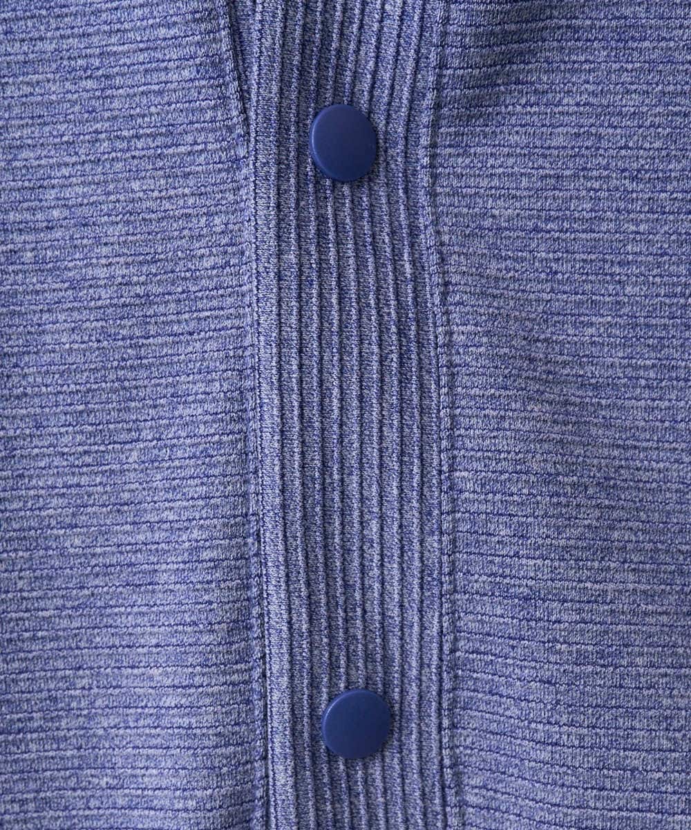 KHCED01059 a.v.v MEN(アー・ヴェ・ヴェ) 【イージーケア/洗濯機で洗える/毛玉になりにくい】ガーターカーディガン ダークグレー