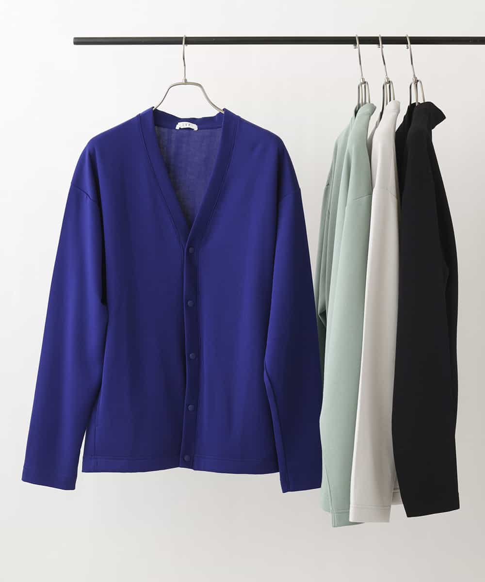 洗濯機で洗える なめらかダンボールカーディガン Web限定サイズ カーディガン A V V Men アー ヴェ ヴェ イトキンオンラインストア