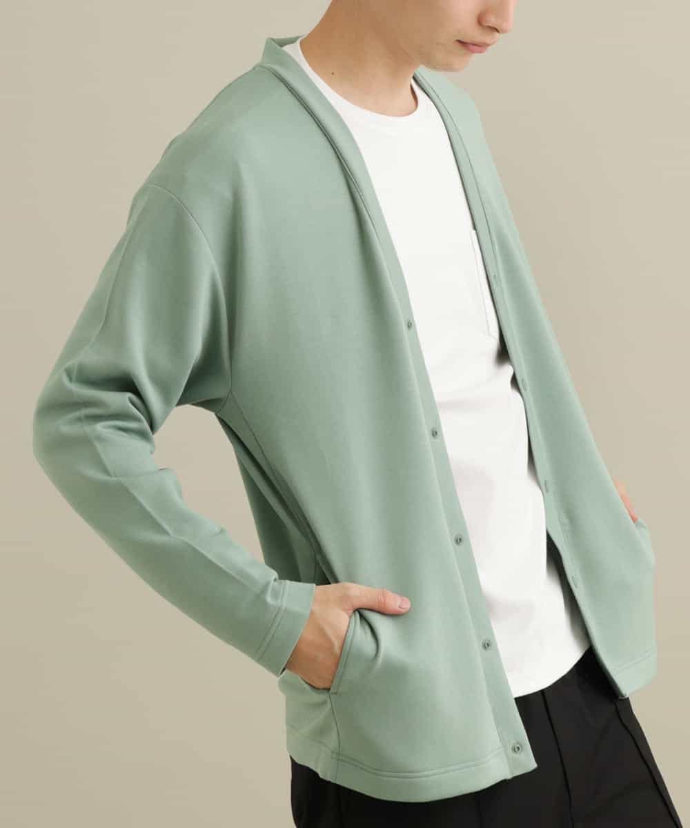 洗濯機で洗える なめらかダンボールカーディガン Web限定サイズ カーディガン A V V Men アー ヴェ ヴェ イトキンオンラインストア