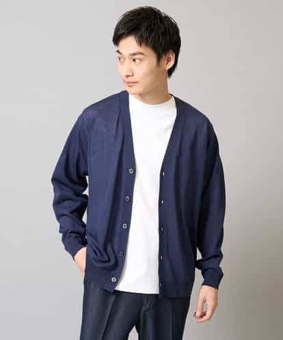 KHCGA30064 a.v.v MEN 【洗濯機で洗える】ドライタッチ サマーセミシアーカーディガン