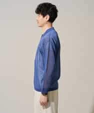 KHCGD30064 a.v.v MEN(アー・ヴェ・ヴェ) 【洗濯機で洗える】シアーニットカーディガン ブラック