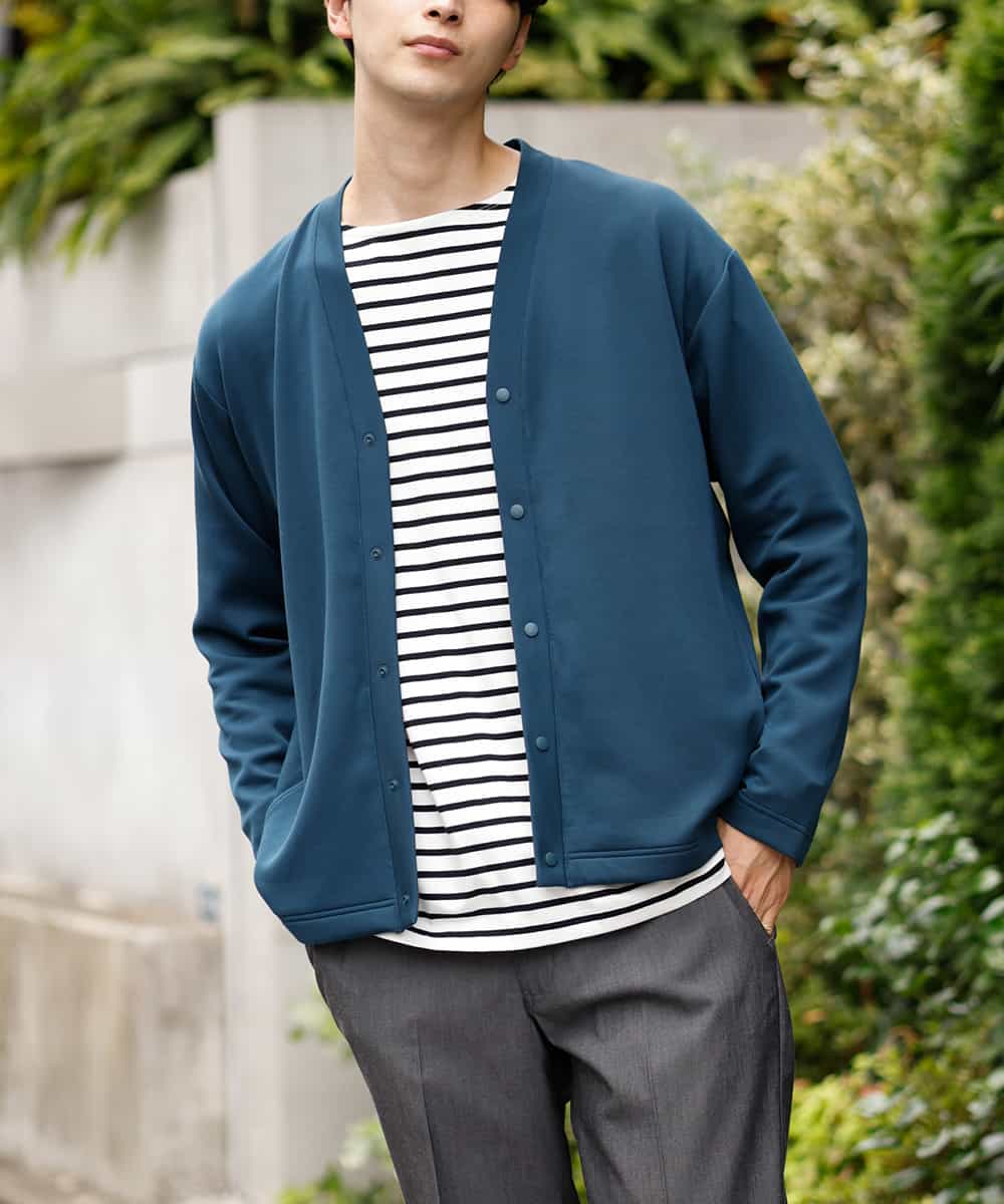 イージーケア 洗濯機で洗える ダンボールカーディガン カーディガン A V V Men アー ヴェ ヴェ イトキンオンラインストア