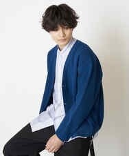 KHCJP02059 a.v.v MEN(アー・ヴェ・ヴェ) 【ユニセックス】アゼアミワイドシルエットカーディガン オレンジ