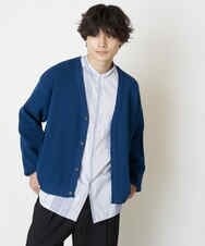 KHCJP02059 a.v.v MEN(アー・ヴェ・ヴェ) 【ユニセックス】アゼアミワイドシルエットカーディガン オレンジ