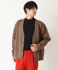KHCJP02059 a.v.v MEN(アー・ヴェ・ヴェ) 【ユニセックス】アゼアミワイドシルエットカーディガン オレンジ