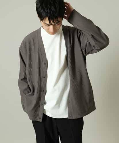 KHCJV03059 a.v.v MEN 【シワになりづらい】タックジャージーカーディガン