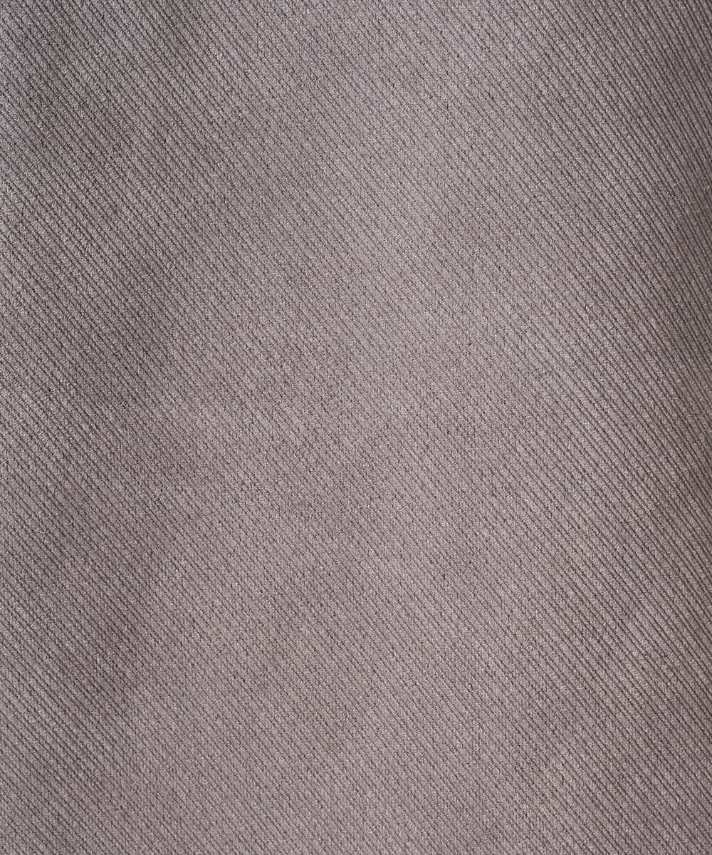 KHCLA47069 a.v.v MEN(アー・ヴェ・ヴェ) 【イージーケア/毛玉になりにくい】ツイルエンボスフェイクスエードジップパーカー【洗濯機で洗える】 ブラック