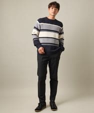 毎年大人気】モールボーダークルーネックニット(ニット