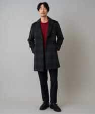 KHFAD01059 a.v.v MEN(アー・ヴェ・ヴェ) 【手洗い】モールクルーネックニット ダークグレー