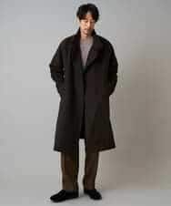 KHFAD01059 a.v.v MEN(アー・ヴェ・ヴェ) 【手洗い】モールクルーネックニット ダークグレー