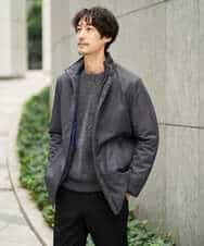 KHFAD01059 a.v.v MEN(アー・ヴェ・ヴェ) 【手洗い】モールクルーネックニット ダークグレー