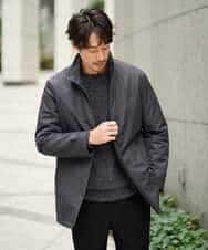 KHFAD01059 a.v.v MEN(アー・ヴェ・ヴェ) 【手洗い】モールクルーネックニット ダークグレー