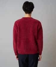 KHFAD01059 a.v.v MEN(アー・ヴェ・ヴェ) 【手洗い】モールクルーネックニット ダークグレー