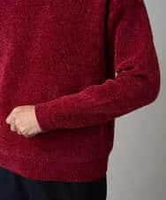 KHFAD01059 a.v.v MEN(アー・ヴェ・ヴェ) 【手洗い】モールクルーネックニット ダークグレー