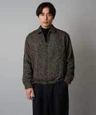 KHFAD70059 a.v.v MEN(アー・ヴェ・ヴェ) 【洗える】14ゲージスマートモックネックニット〈ON/OFF SERIES〉 ブラック