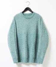 KHFAG01059 a.v.v MEN(アー・ヴェ・ヴェ) ROYALモール クルーネックニット グリーン