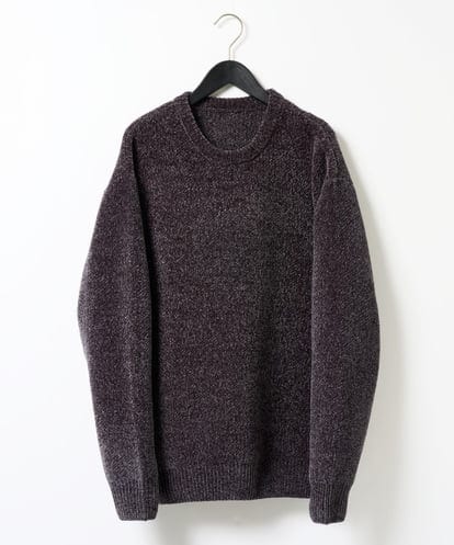 KHFAG01059 a.v.v MEN ROYALモール クルーネックニット
