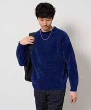 KHFAG01059 a.v.v MEN(アー・ヴェ・ヴェ) ROYALモール クルーネックニット ダークグレー