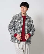 KHFAG01059 a.v.v MEN(アー・ヴェ・ヴェ) ROYALモール クルーネックニット ダークグレー