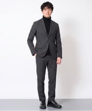 KHFAG74069 a.v.v MEN(アー・ヴェ・ヴェ) スマートケーブルタートルニット ブラック