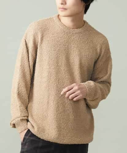 KHFAS52059 a.v.v MEN カールヤーンクルーネックニット