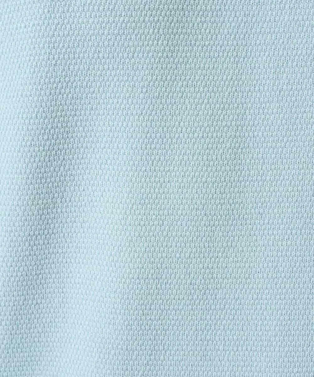 KHFED20059 a.v.v MEN(アー・ヴェ・ヴェ) 【洗濯機で洗える】タックメッシュクルーネックニット ホワイト