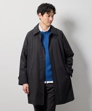 KHFLD73059 a.v.v MEN(アー・ヴェ・ヴェ) 【スマート、手洗い】ゴシャコンクルーネックスマートニット ブラック