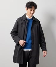 KHFLD73059 a.v.v MEN(アー・ヴェ・ヴェ) 【スマート、手洗い】ゴシャコンクルーネックスマートニット ブラック
