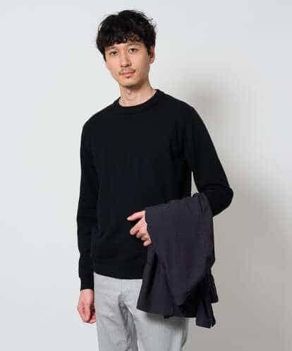 KHFLD73059 a.v.v MEN 【スマート、手洗い】ゴシャコンクルーネックスマートニット