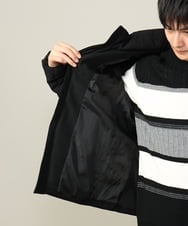KHJAA03199 a.v.v MEN(アー・ヴェ・ヴェ) 【ダウン90％】スマートストレッチダウン(フード取り外し可能）※累計販売8,500枚突破！ ブラック