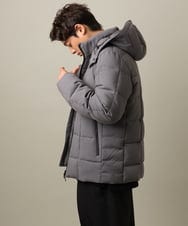 KHJAA03199 a.v.v MEN(アー・ヴェ・ヴェ) 【ダウン90％】スマートストレッチダウン(フード取り外し可能）※累計販売8,500枚突破！ ブラック