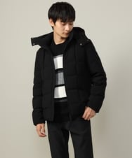 KHJAA03199 a.v.v MEN(アー・ヴェ・ヴェ) 【ダウン90％】スマートストレッチダウン(フード取り外し可能）※累計販売8,500枚突破！ ブラック
