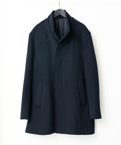 KHJAD01189 a.v.v MEN ウールライトビーバースタンドカラージャケット