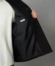 KHJAD04159 a.v.v MEN(アー・ヴェ・ヴェ) フェイクウールワイドシルエットカバーオール ブラック