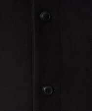 KHJAD04159 a.v.v MEN(アー・ヴェ・ヴェ) フェイクウールワイドシルエットカバーオール ブラック