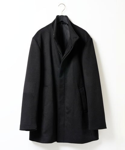 KHJAG01199 a.v.v MEN ウールライトビーバースタンドカラーコート