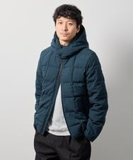KHJAG03219 a.v.v MEN(アー・ヴェ・ヴェ) 【ダウン混率90%】デタッチャブルフードストレッチダウンブルゾン【軽量/撥水】 ダークグレー