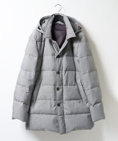 KHJAG07239 a.v.v MEN 2WAY ヘリンボーンダウンコート
