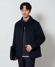 KHJAG09209 a.v.v MEN(アー・ヴェ・ヴェ) ライトビーバーショートジャケット ネイビー