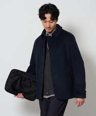 KHJAG09209 a.v.v MEN(アー・ヴェ・ヴェ) ライトビーバーショートジャケット ネイビー