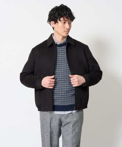 KHJAG15189 a.v.v MEN ワイドシルエットショートブルゾン