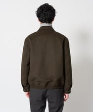 KHJAG15189 a.v.v MEN(アー・ヴェ・ヴェ) ワイドシルエットショートブルゾン ブラック