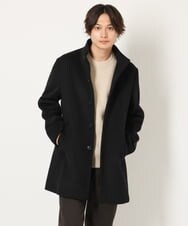 KHJAV01169 a.v.v MEN(アー・ヴェ・ヴェ) 【S-XXL】ウールライトビーバースタンドカラーコート ネイビー