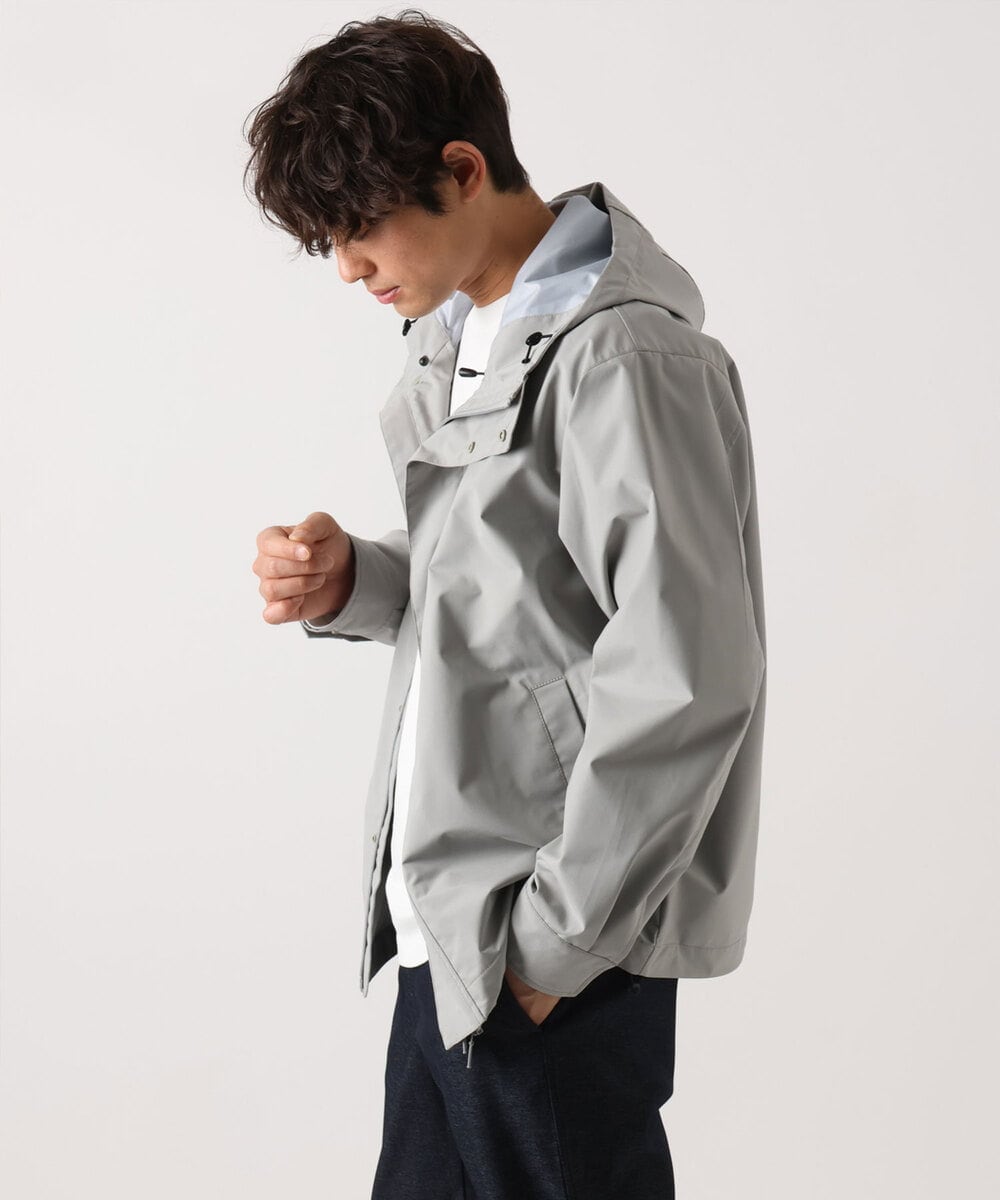 KHJEA01099 a.v.v MEN(アー・ヴェ・ヴェ) 【撥水/花粉防止/防風】マウンテンパーカー グレイッシュミント