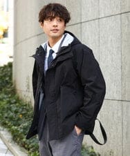 KHJEA01099 a.v.v MEN(アー・ヴェ・ヴェ) 【撥水/花粉防止/防風】マウンテンパーカー ブラック