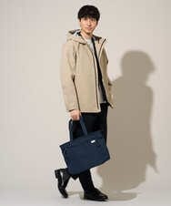 KHJED01109 a.v.v MEN(アー・ヴェ・ヴェ) 【撥水・防風・花粉防止・ストレッチ】SORONAラミネートコーティングマウンテンパーカー ベージュ