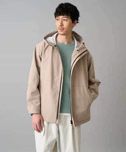 KHJED01109 a.v.v MEN 【撥水・防風・花粉防止・ストレッチ】SORONAラミネートコーティングマウンテンパーカー