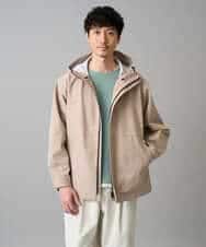 KHJED01109 a.v.v MEN(アー・ヴェ・ヴェ) 【撥水・防風・花粉防止・ストレッチ】SORONAラミネートコーティングマウンテンパーカー ブラック