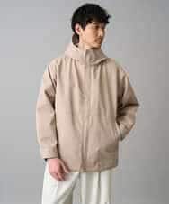 KHJED01109 a.v.v MEN(アー・ヴェ・ヴェ) 【撥水・防風・花粉防止・ストレッチ】SORONAラミネートコーティングマウンテンパーカー ブラック